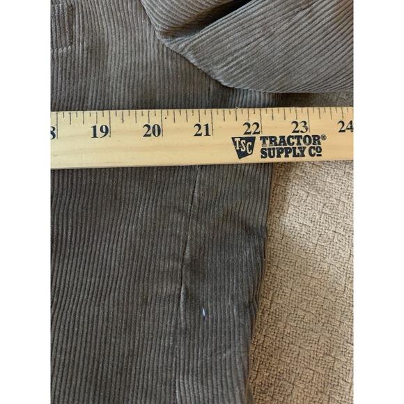 Mens 42L Alan Flusser Brown Corduroy Blazer Sports Coat Business Vintage - Picture 5 of 10